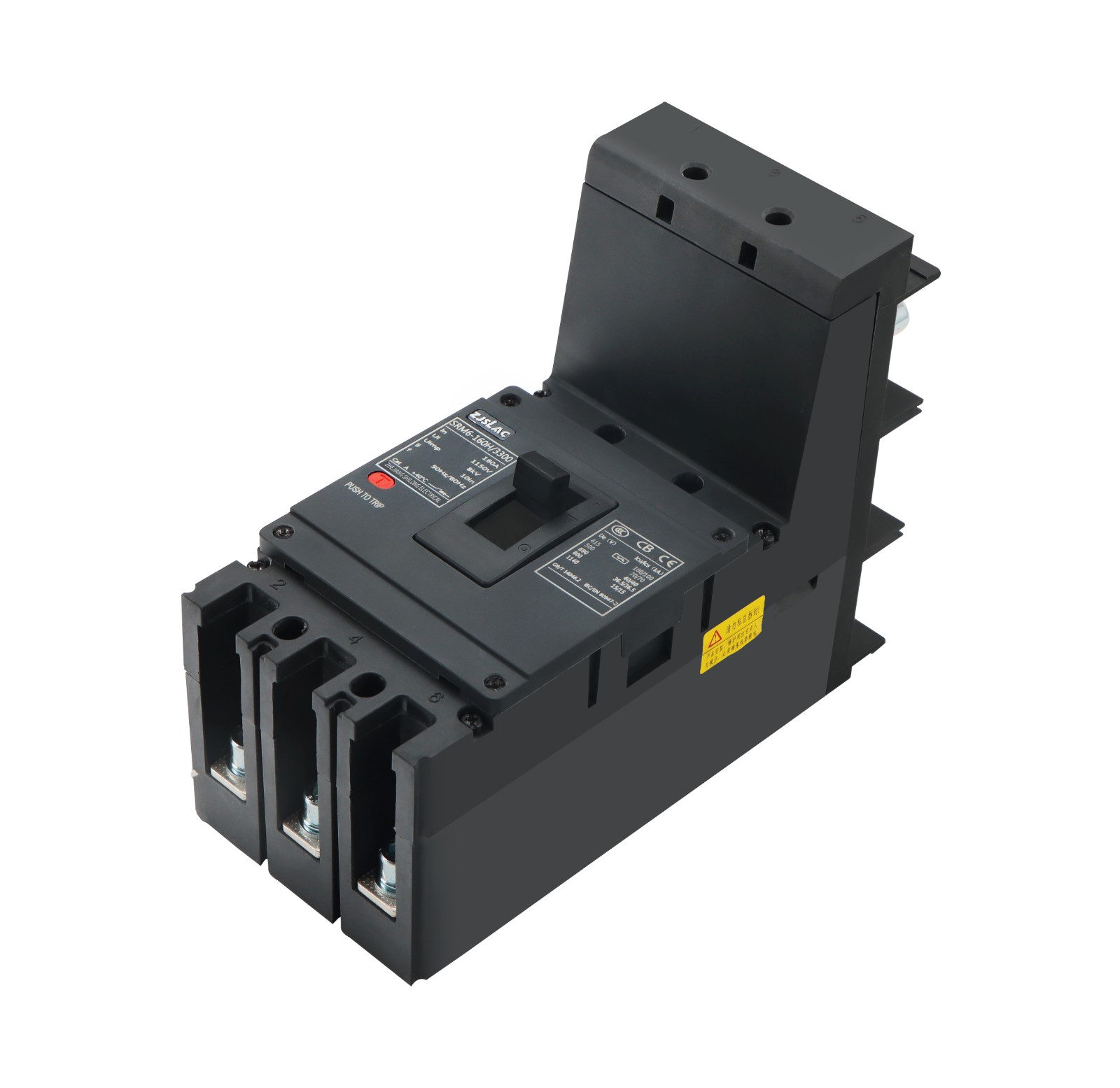 3P 160A AC800V Abb Drawout Type intelligent Hyundai Busbar Molded Case Circuit Breaker - Image 2