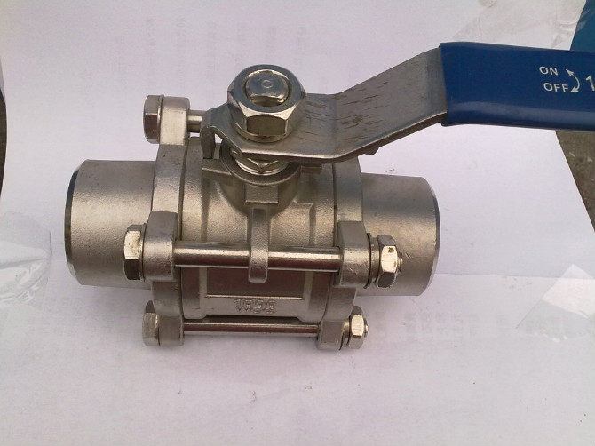 3PC Stainless Steel Ballvalve with Butt Weld Ending - Image 2