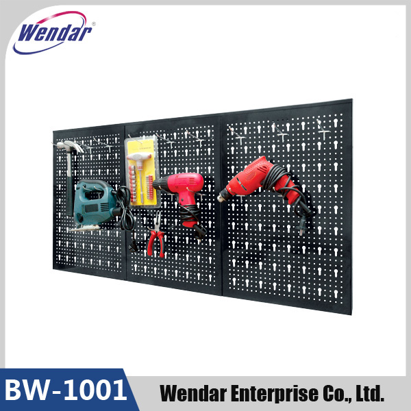 Perforated Pegboard Display Panel Set