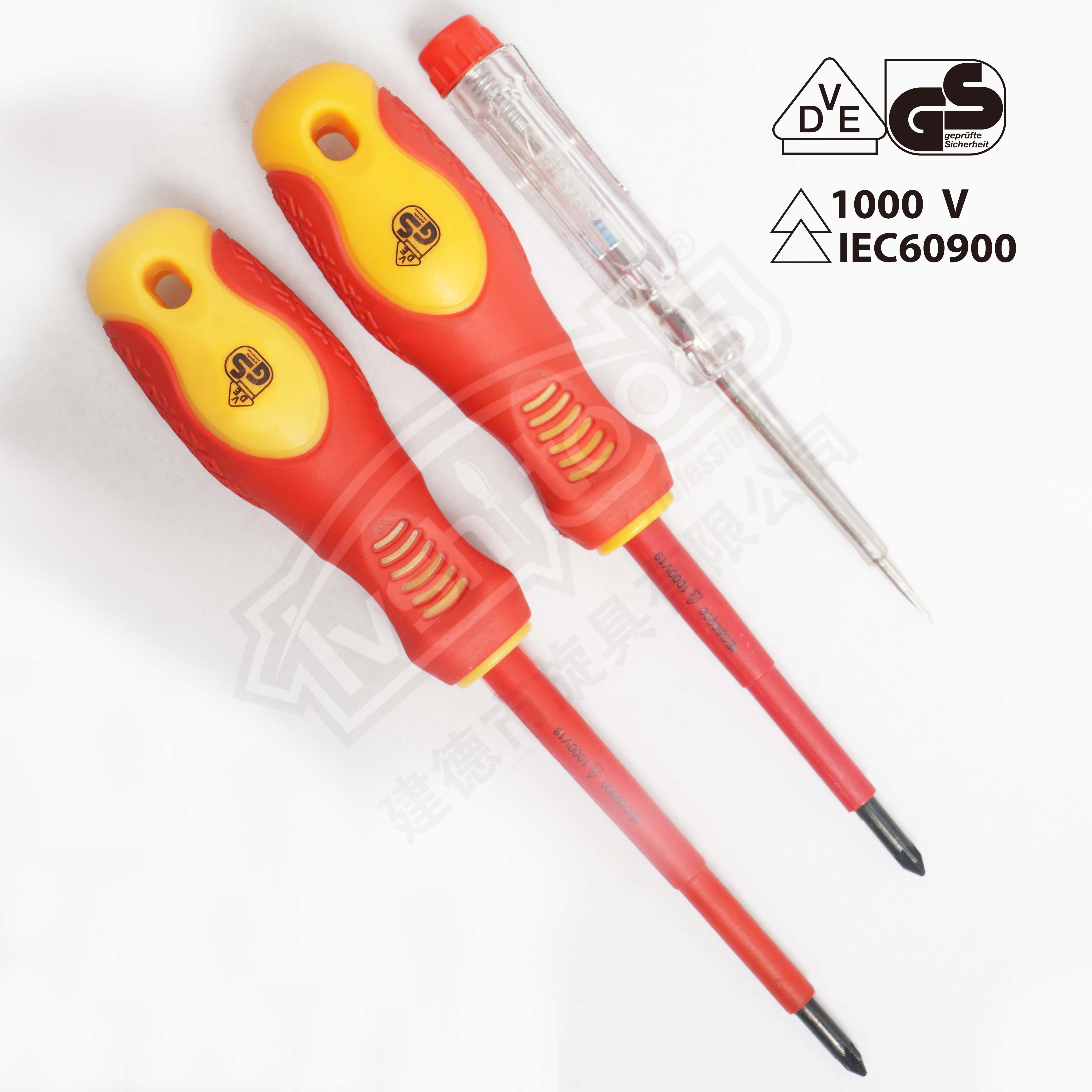 3pcs VDE screwdriver tools - Image 2