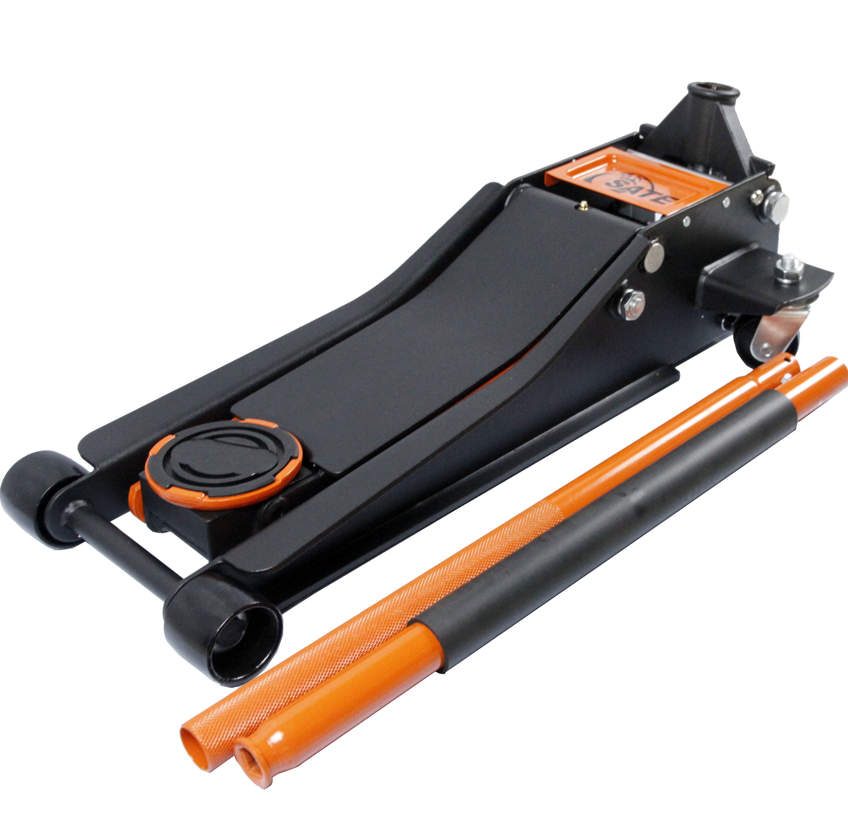 3T Low Entry 70mm Hydraulic Car Jack With Dual Pump Quick Lift - Image 3