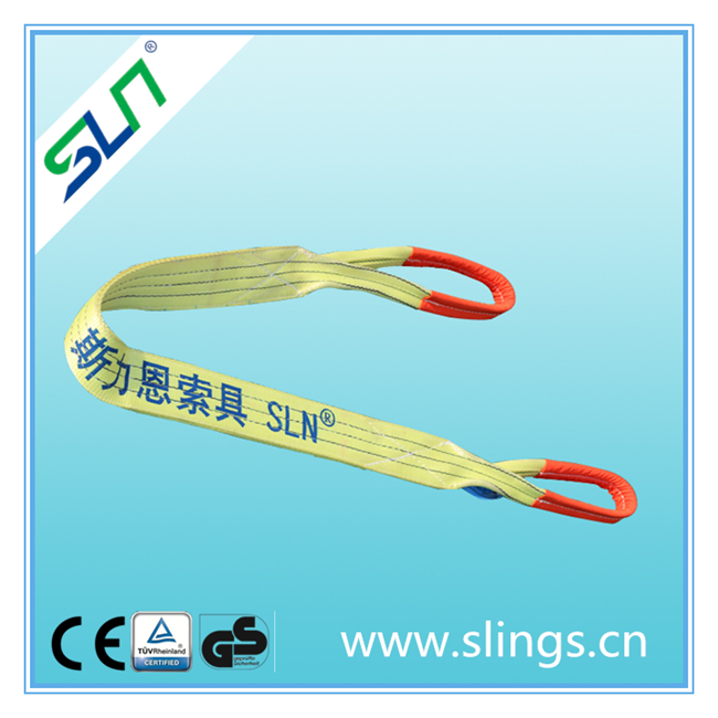3tx3m Safety Factor 7 100% Polyester Lifting Belt with Ce GS Cetificate - Image 3