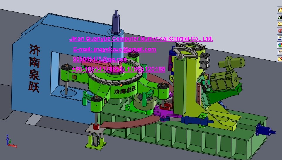 Automated Bearing Production Line with CNC Diameter Axial Ring Rolling