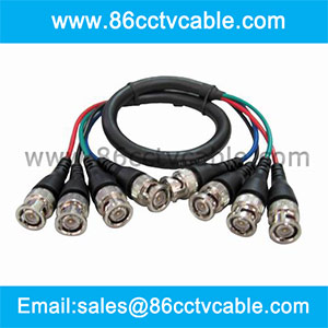 RGB Video Cable with BNC Connectors
