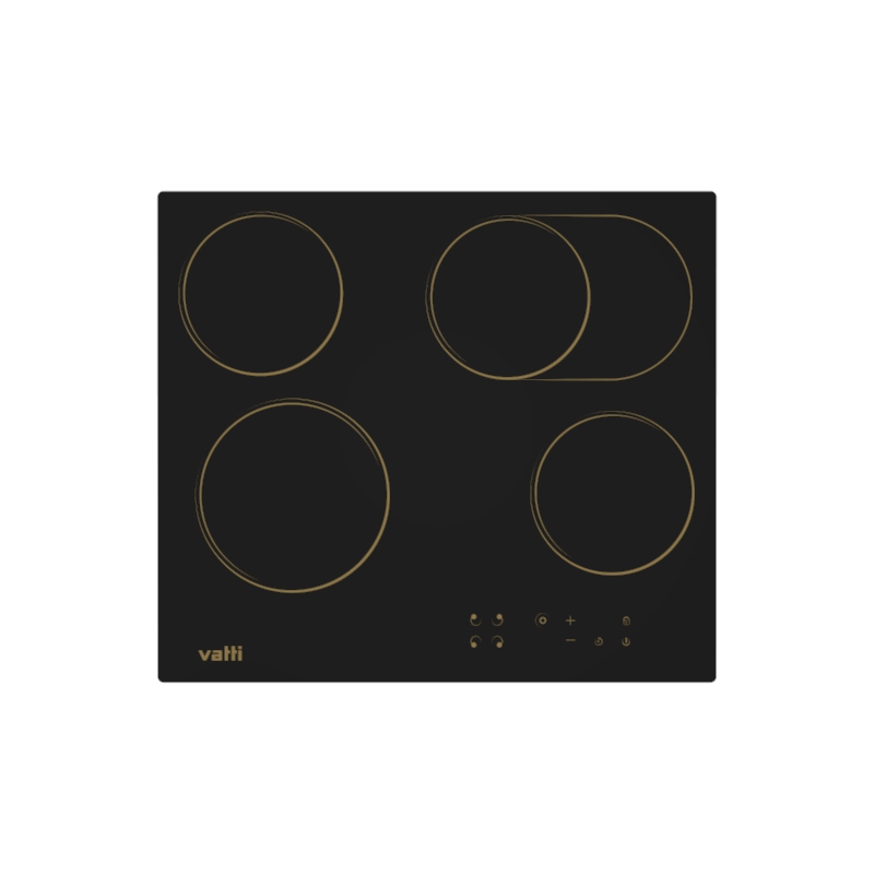 4 Cooking Zones Built-in Ceramic Hob - Image 2