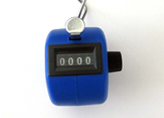 Mechanical Hand Tally Counter 4-Digit Display