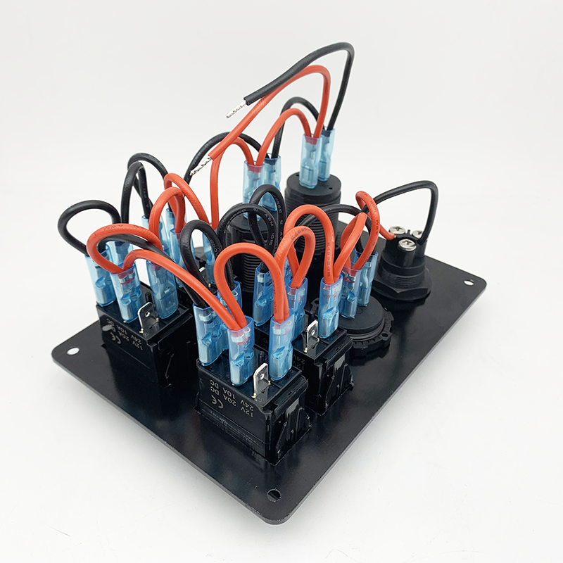 Pre-wired Rocker Switch Assembly