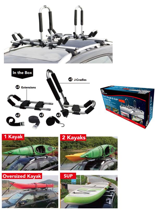 Kayak and SUP Carrier System