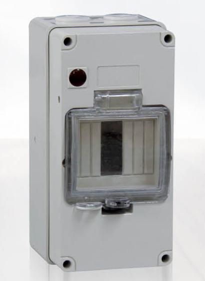 4-Pole IP66 Electrical Enclosure Front View