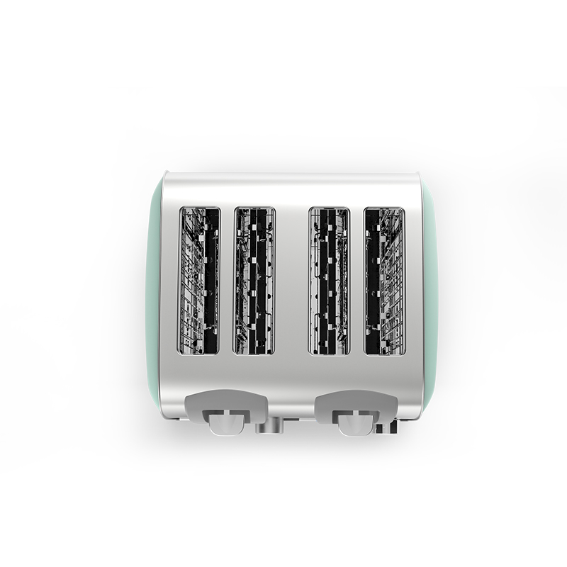 Four-Slice Stainless Steel Toaster