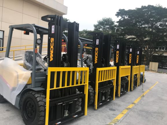 4 Ton Diesel Small Forklift Attachment Paper Roll - Image 2