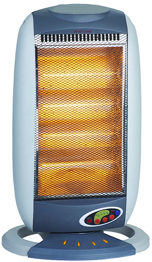Four-Tube Halogen Space Heater