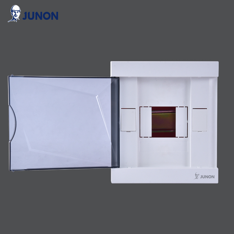 Four-Unit Plastic Electrical Distribution Box