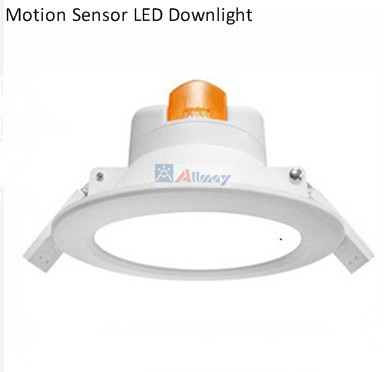 4.0 inch 7W 120mm Cutout Retrofit Auto On Off Recessed Microwave Motion Sensor LED Downlight for Porch Corridor Hallway - Image 2