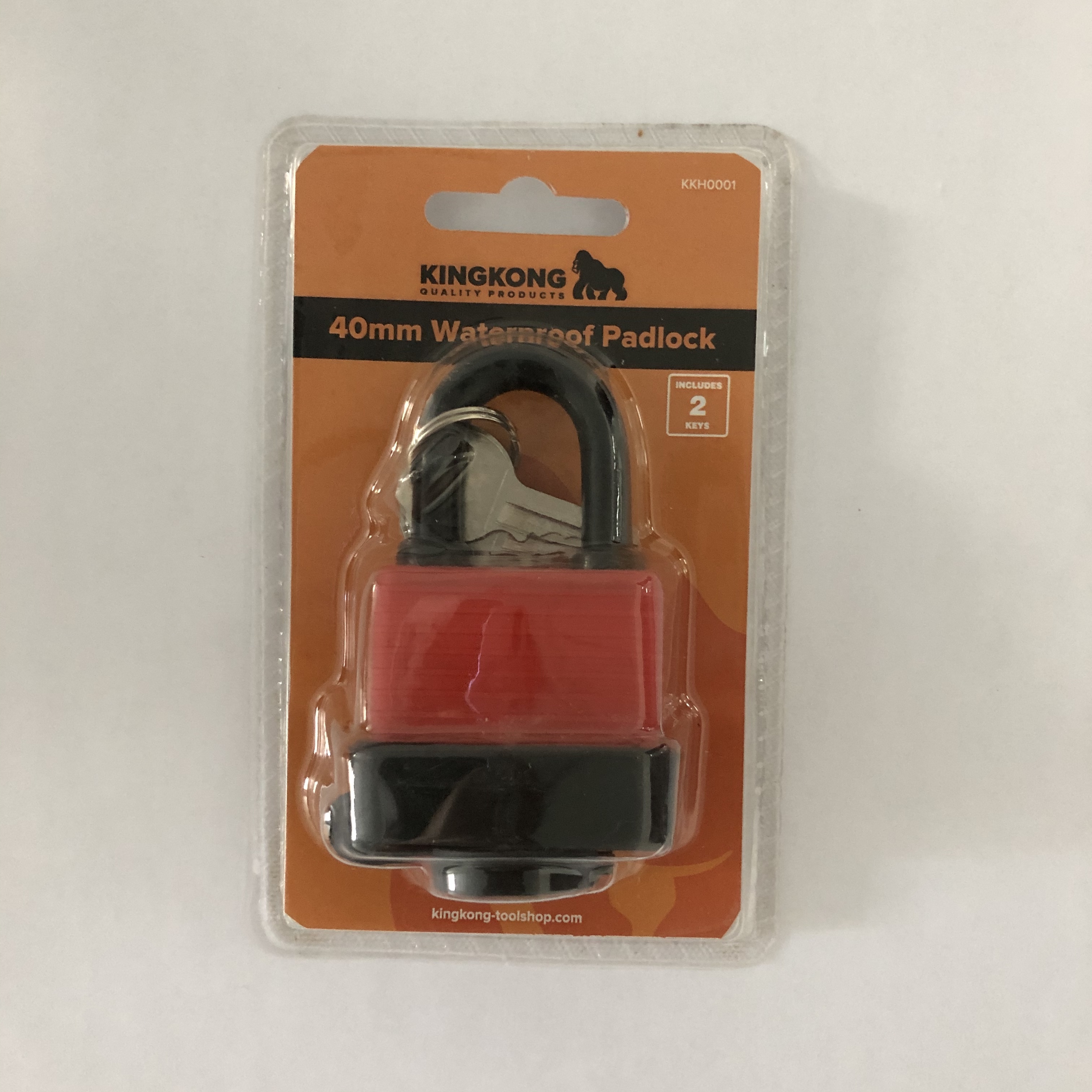 40mm Waterproof Padlock with Two Keys
