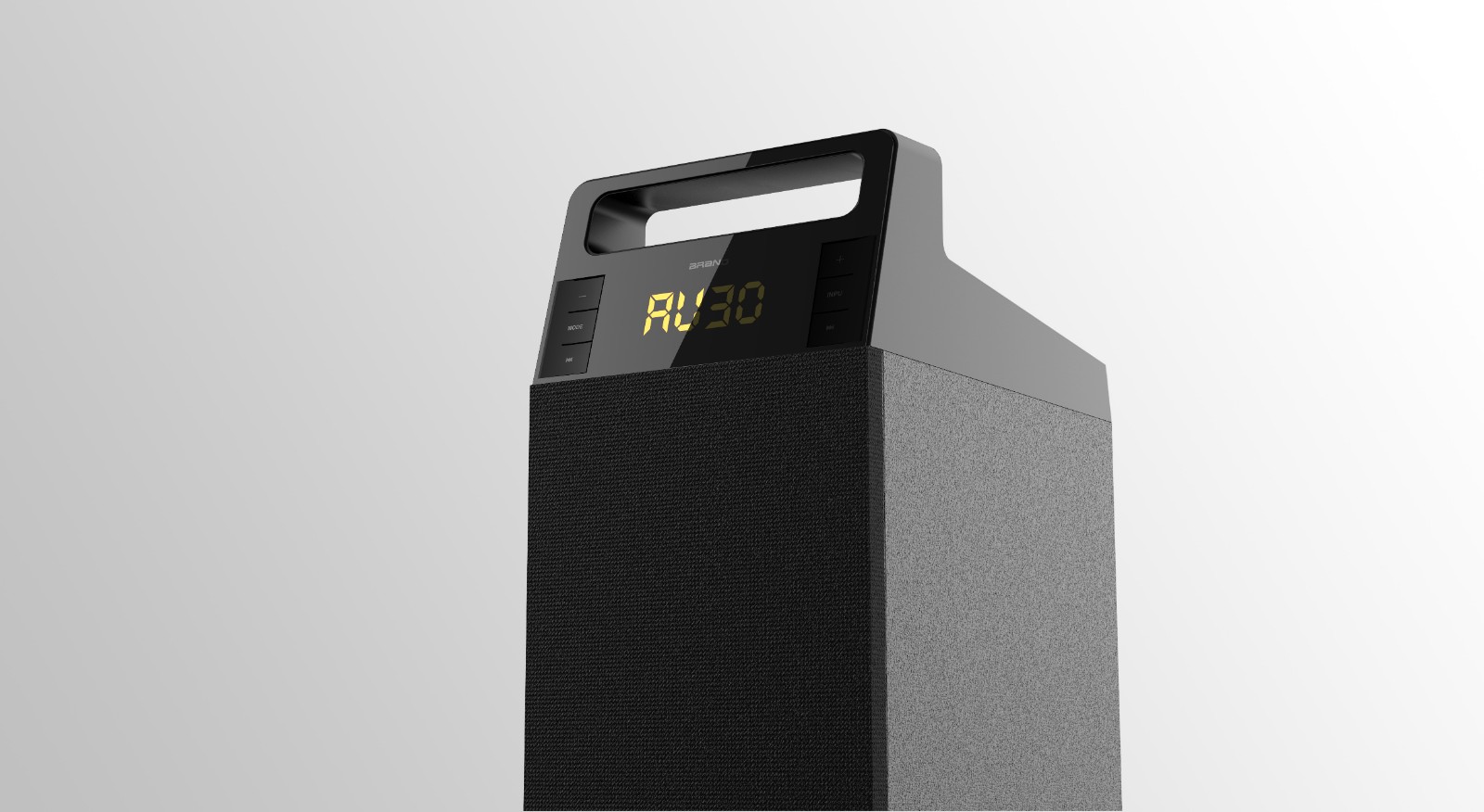 40w floor standing speakers with Bluetooth AUX USB/SD FM LED Remote MIC Jack Wireless MIC - Image 3