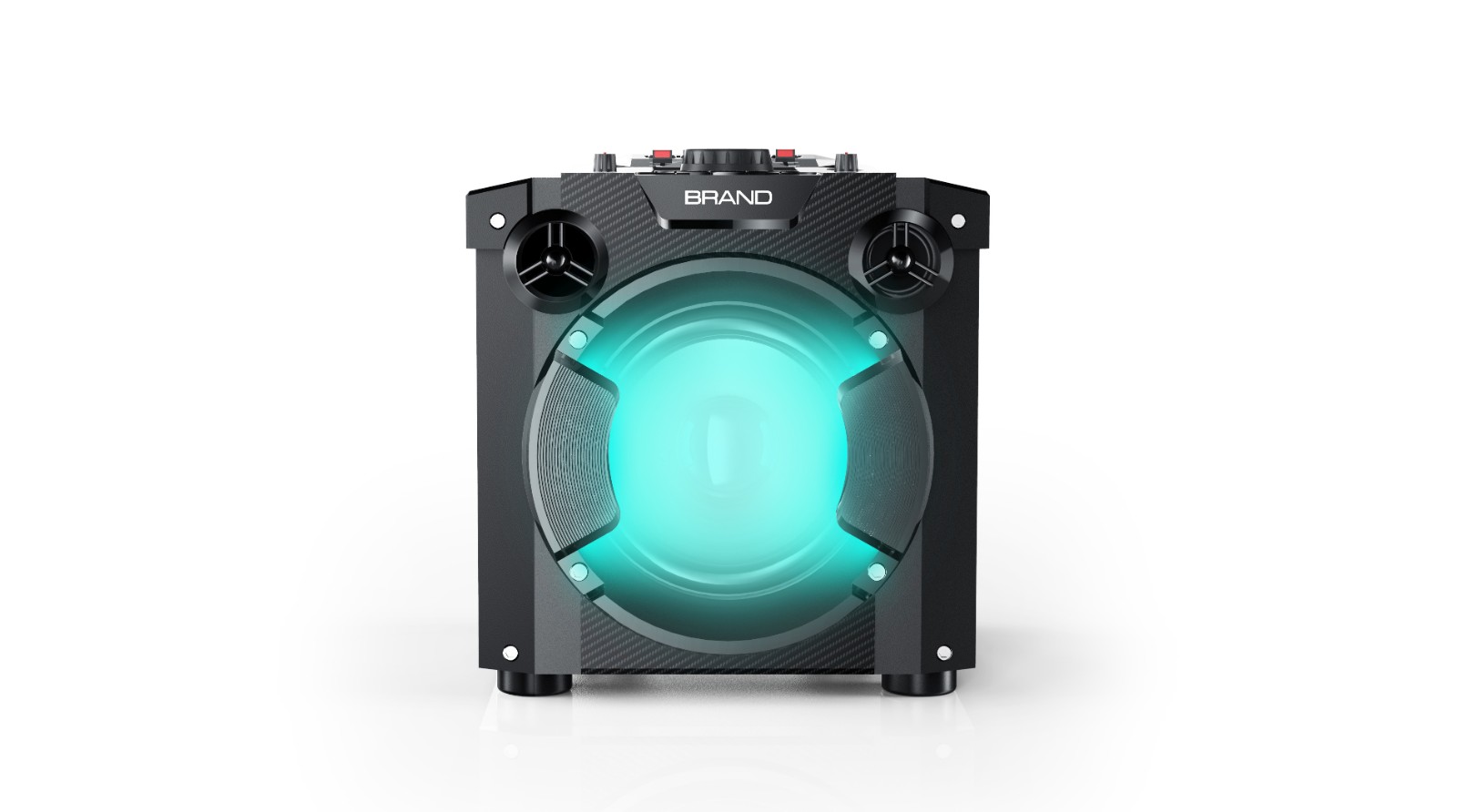 40W Party Speaker with EQ, X-BASS, and LED Display