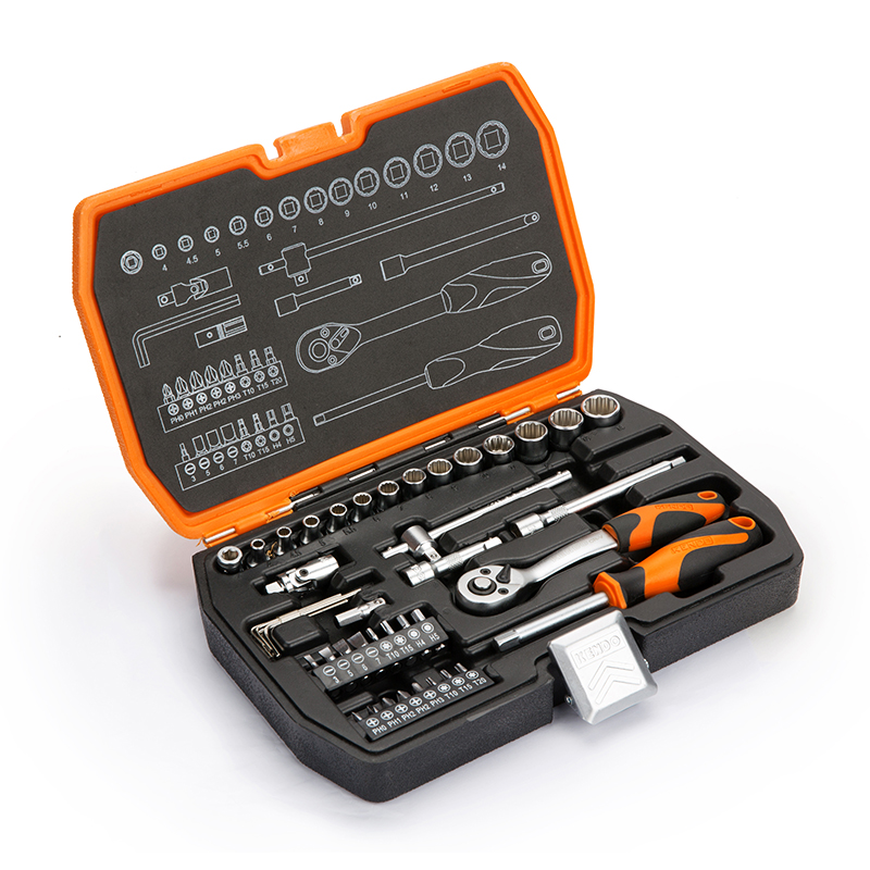 42-Piece 1/4" Drive Socket Set