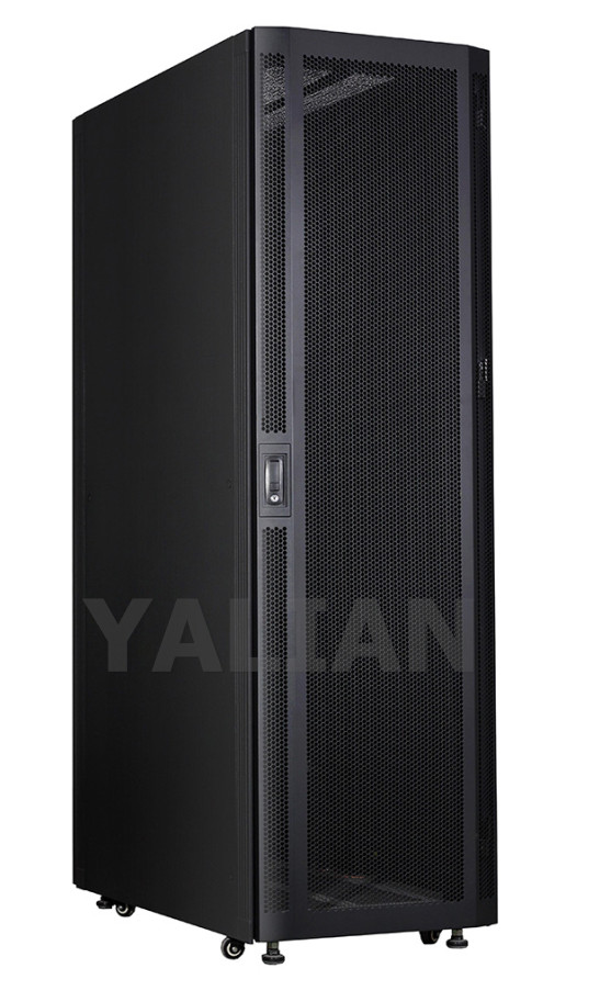 42U Aluminum Server Cabinet with Perforated Door