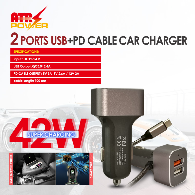 42W CAR CHARGER - Image 2
