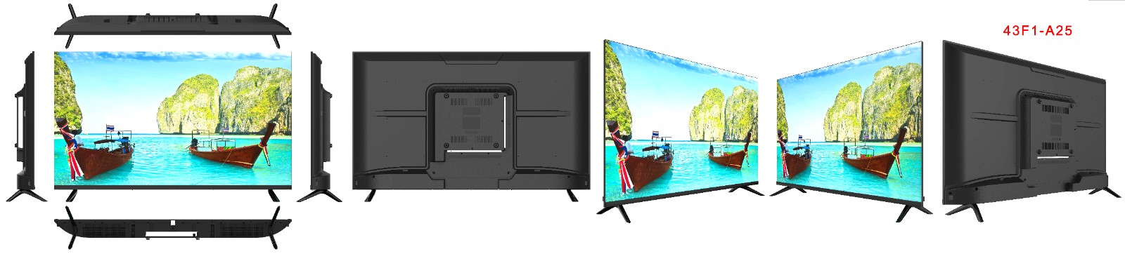 43-Inch Frameless Full HD LED Television