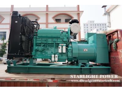 440kW 550kVA Diesel Generator Set