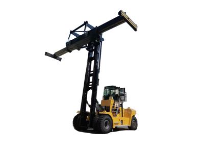 45 Ton Diesel Heavy Forklift Truck Color Yellow with container spreader - Image 2