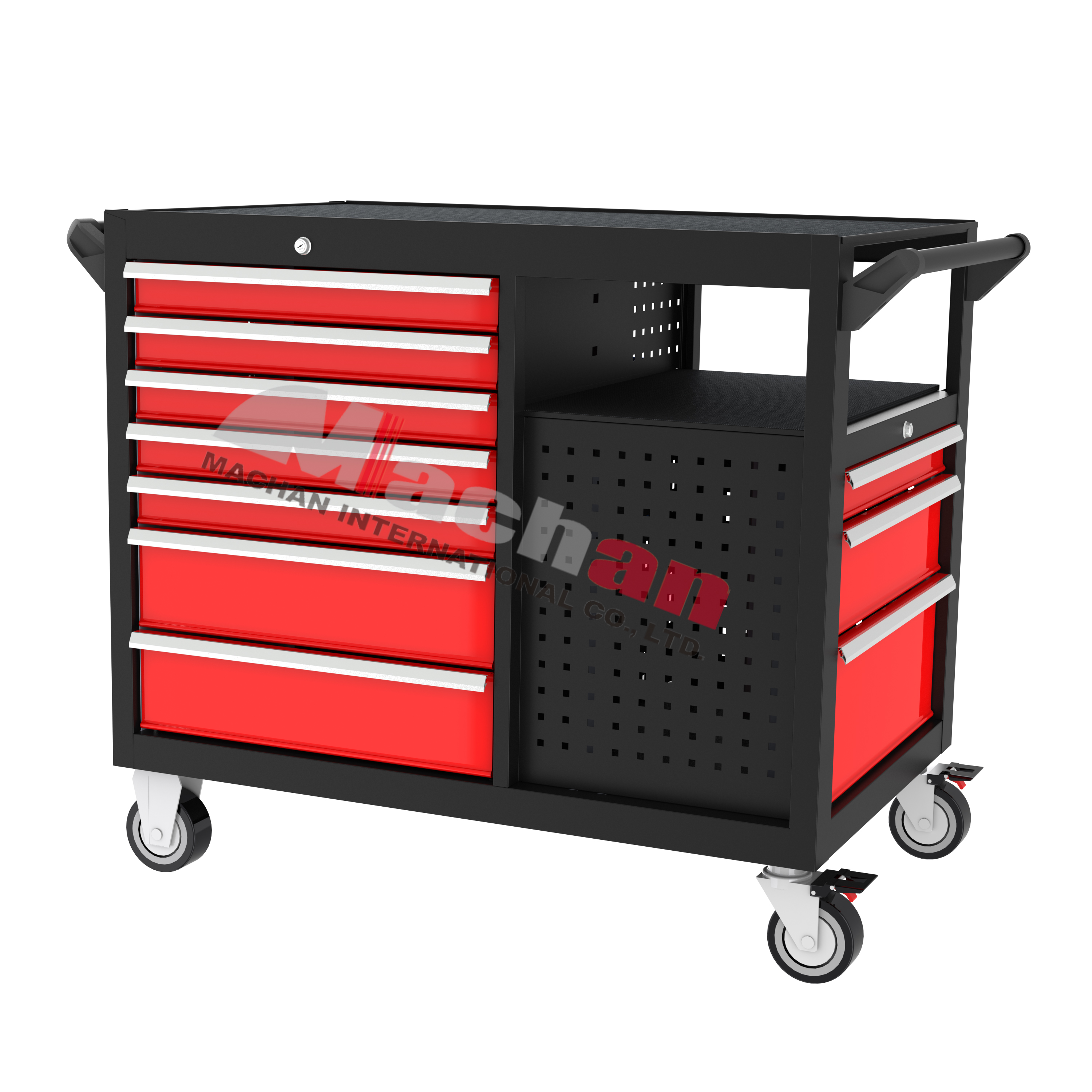 45-Inch 10-Drawer Rolling Tool Cabinet