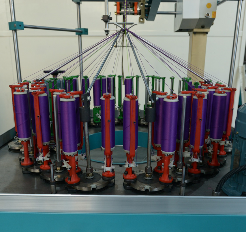 48 spindles 3 color lace braiding machine KBL-48-100 CE - Image 3