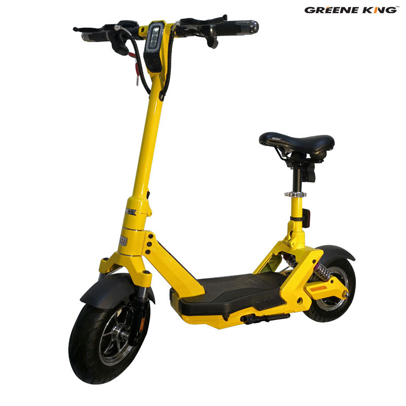 48v 12Ah lithium battery magnesium alloy electric scooter for adults with seat S1 - Image 2