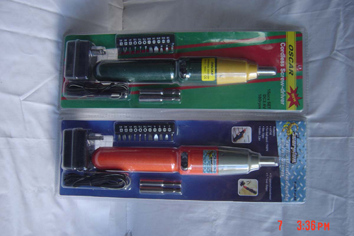 Cordless Stick Screwdriver Set