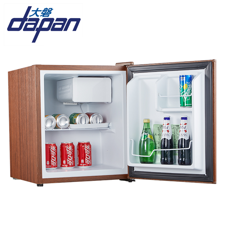 49L Hotel room led light black and white color mini fridge with freezer - Image 2