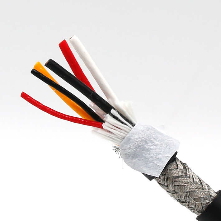 4-Conductor Flexible Drag Chain Cable