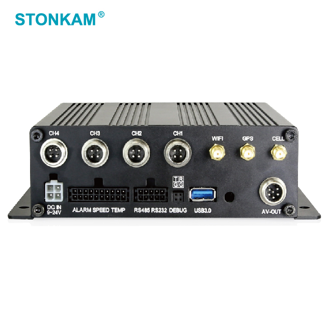 4CH 1080P HD Mobile DVR for Vehicles Support 3g/ 4g/ WiFi - Image 2