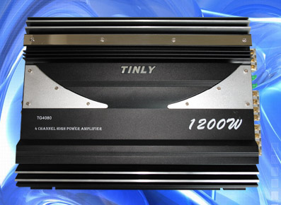 4-Channel 1200W Car Amplifier