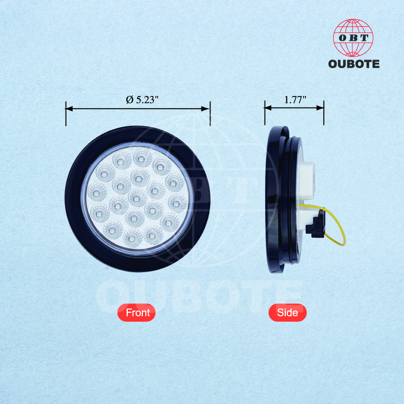 4‘’LED ROUND DUAL FUNCTION TRUCK LIGHT - Image 2
