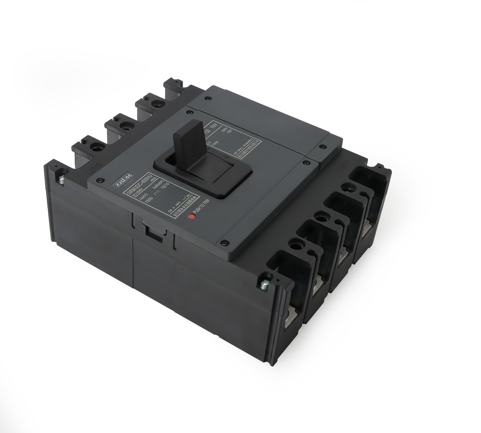 4P 400A 1000V/1250V/1500V MCCB Hyundai Molded Case Circuit Breaker - Image 2