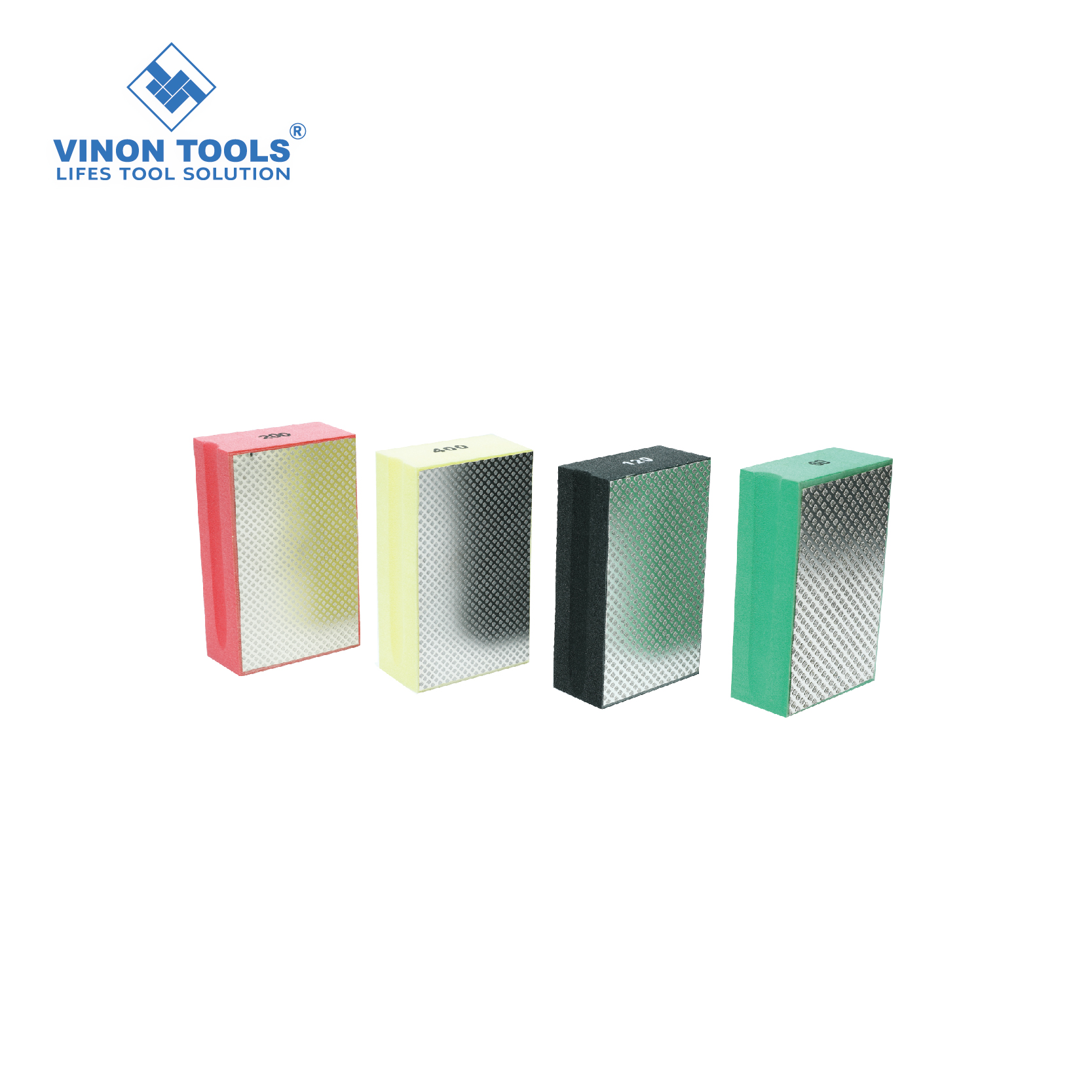 4pcs Diamond hand polishing pad - Image 2