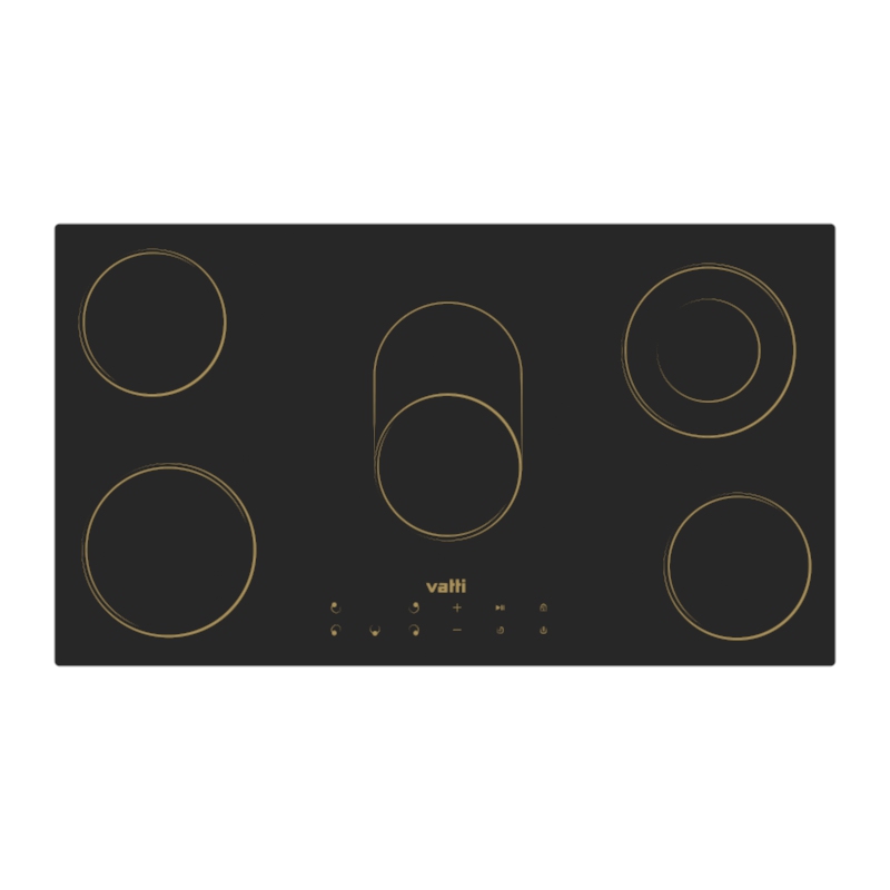 5 Cooking Zones Built-in Ceramic Hob - Image 2