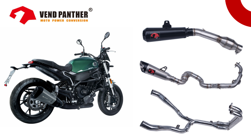 Motorcycle Exhaust Pipe for 50cc-1400cc Engines