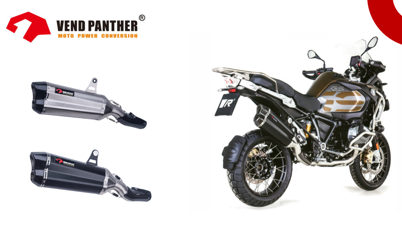 High-performance motorcycle exhaust system for 50cc to 1400cc engines