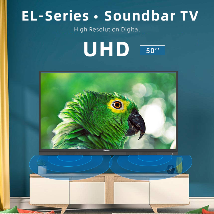 50-inch UHD TV with Soundbar