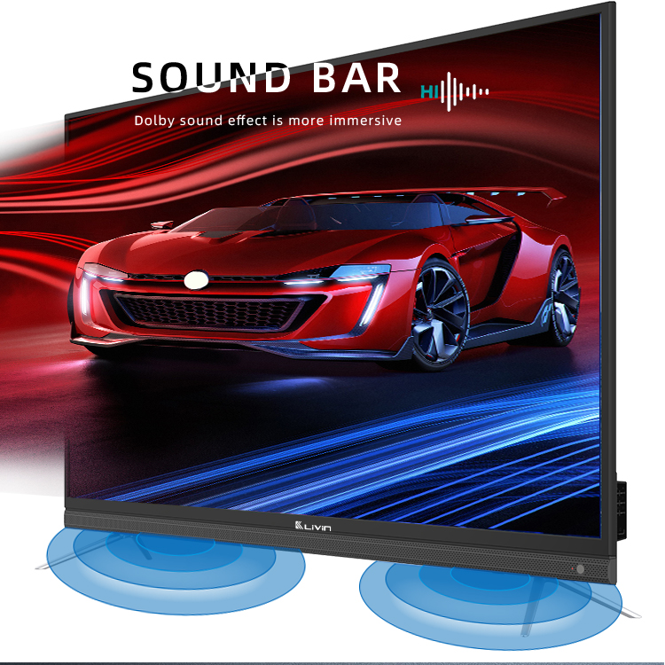 Integrated Dolby Soundbar