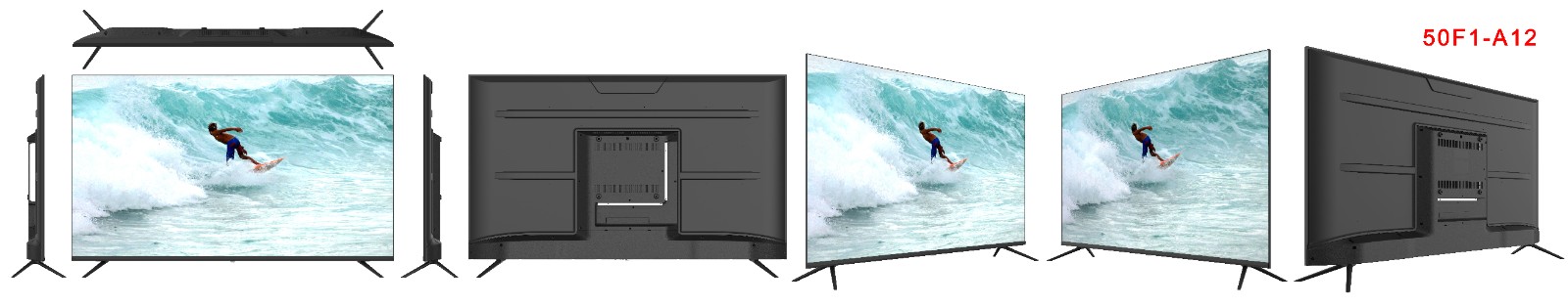 50-Inch 4K UHD Frameless LED Television