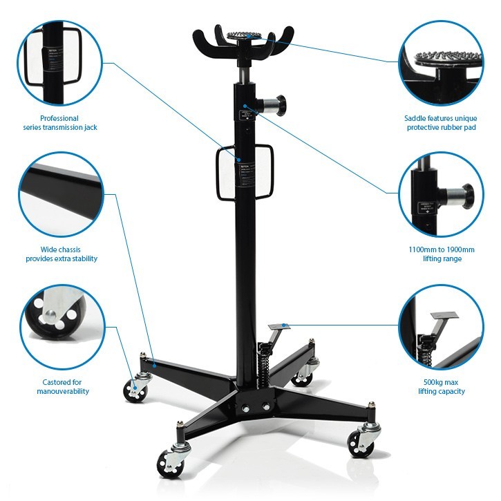 500kg Hydraulic Transmission Jack - Image 2