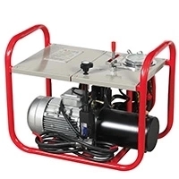 Hydraulic power unit and frame