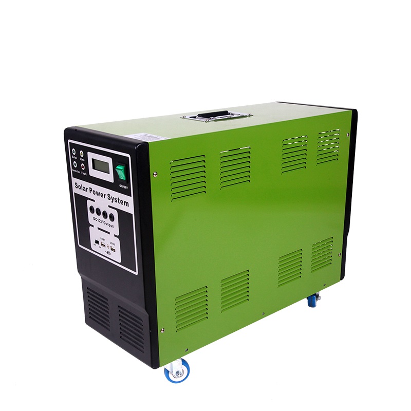 500VA/400W All-in-one Portable DC and AC Solar Power Generator System - Image 2