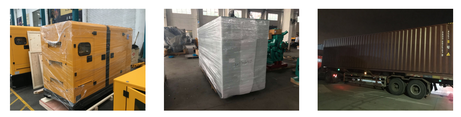 Packaged diesel generator set