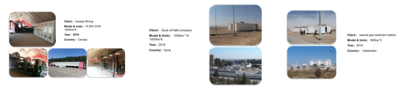 Industrial mining and oil field applications