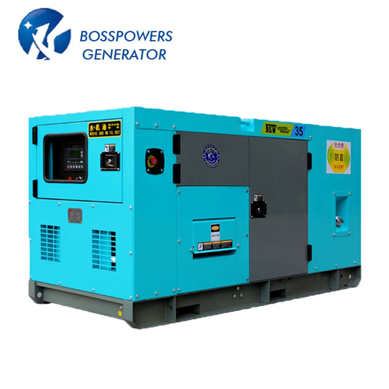 50hz Soundproof 4 Cylinder 4 Stroke cummins 20kw diesel generator With Stamford - Image 3